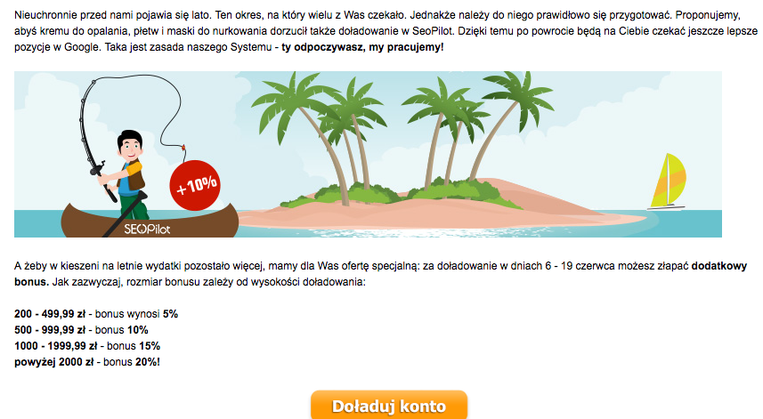 przyklad realizacji promocji