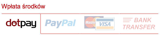 Metody opłaty on-line