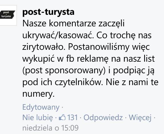 Praca z negatywnymi komentarzami