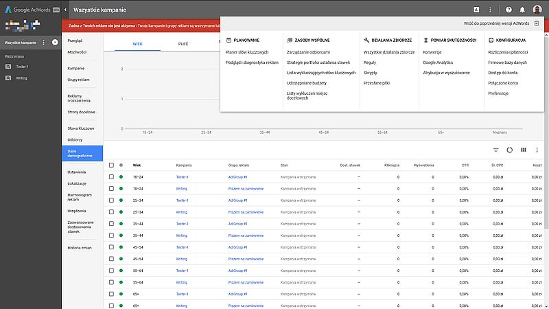 Dobór fraz kluczowych dla Google AdWords